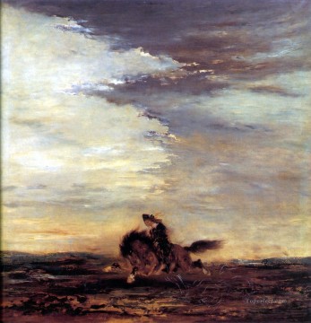  Symbolism Oil Painting - the scottish horseman Symbolism biblical mythological Gustave Moreau
